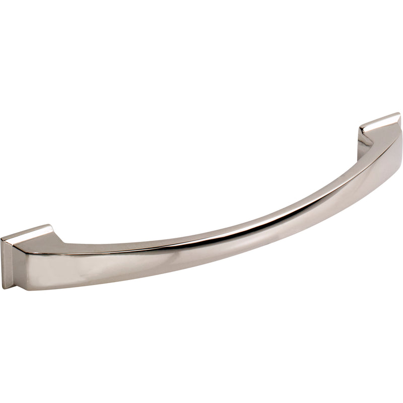 160 mm Center-to-Center Polished Nickel Arched Roman Cabinet Pull