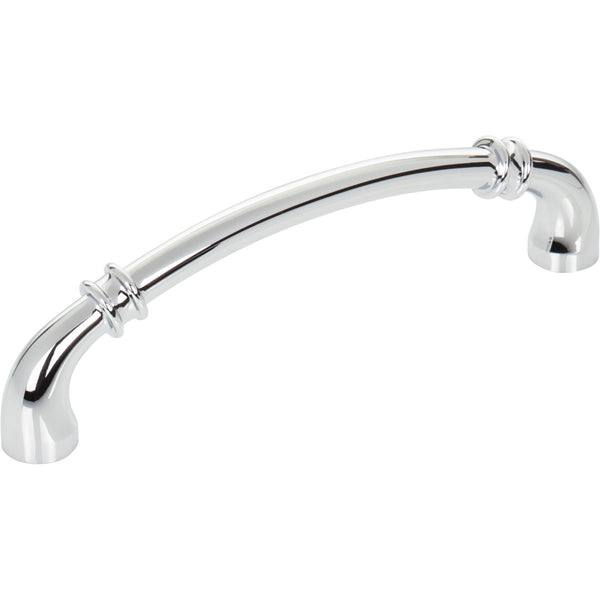 128 mm Center-to-Center Polished Chrome Marie Cabinet Pull