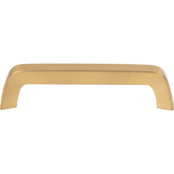 Tapered Bar Pull 5 1/16 Inch (c-c) Honey Bronze