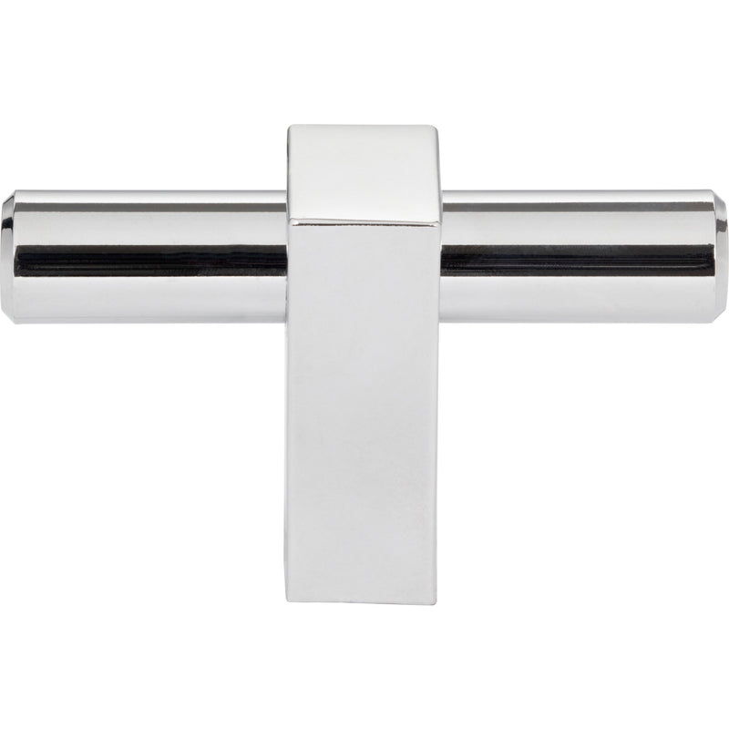 2-3/8" Overall Length Polished Chrome Larkin "T" Knob