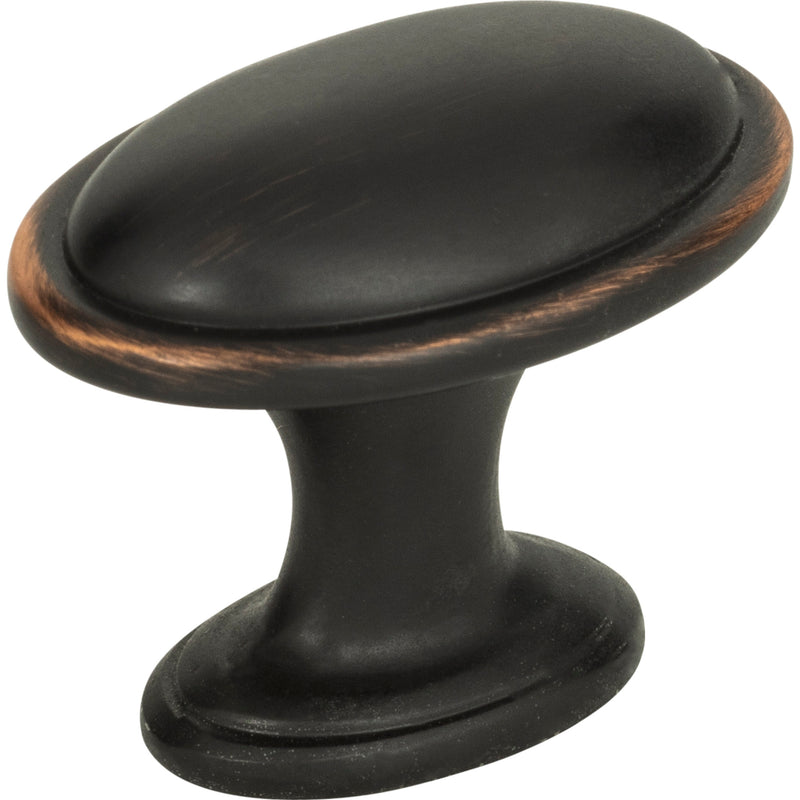 Austen Oval Knob 1 5/16 Inch Venetian Bronze