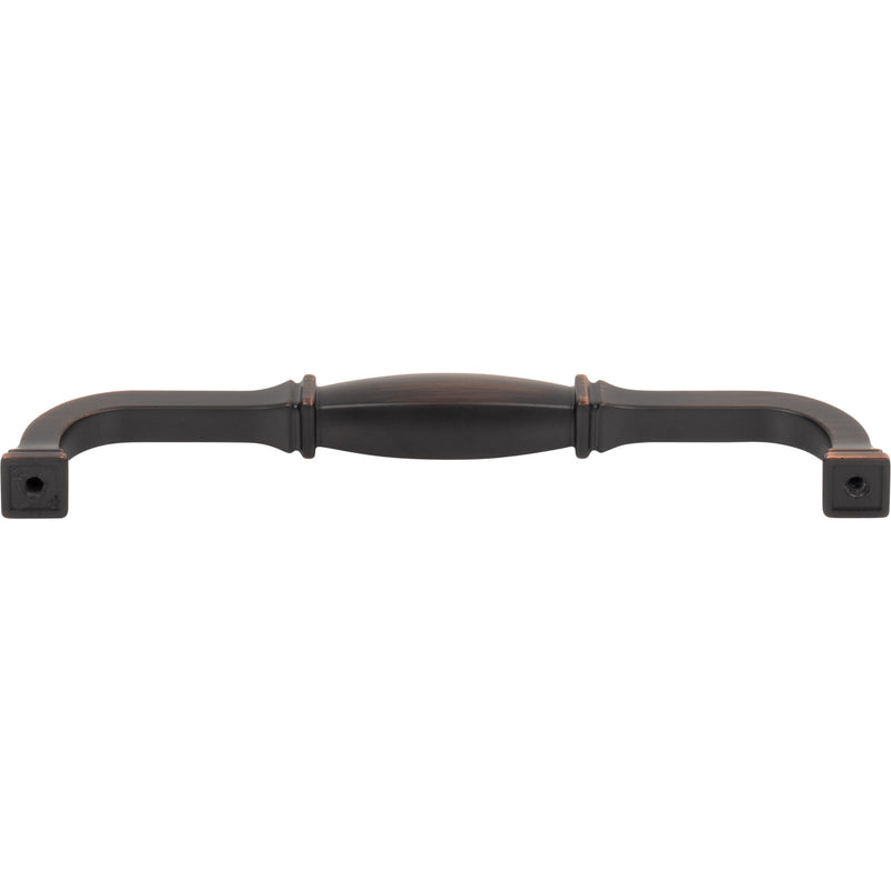 160 mm Center-to-Center Brushed Oil Rubbed Bronze Audrey Cabinet Pull