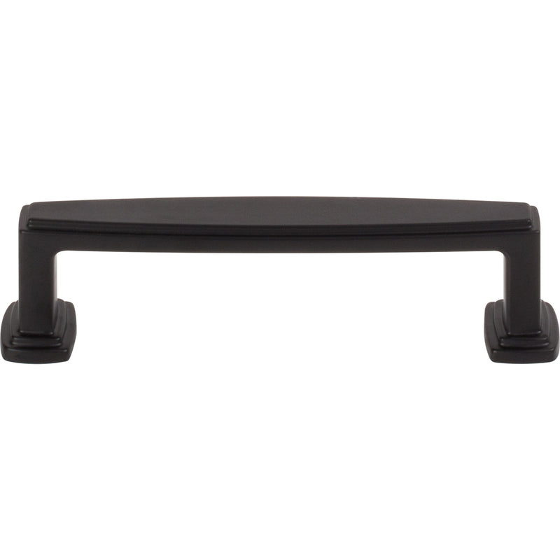 96 mm Center-to-Center Matte Black Richard Cabinet Pull