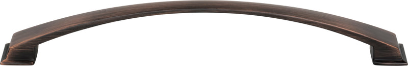 224 mm Center-to-Center Brushed Oil Rubbed Bronze Arched Roman Cabinet Pull