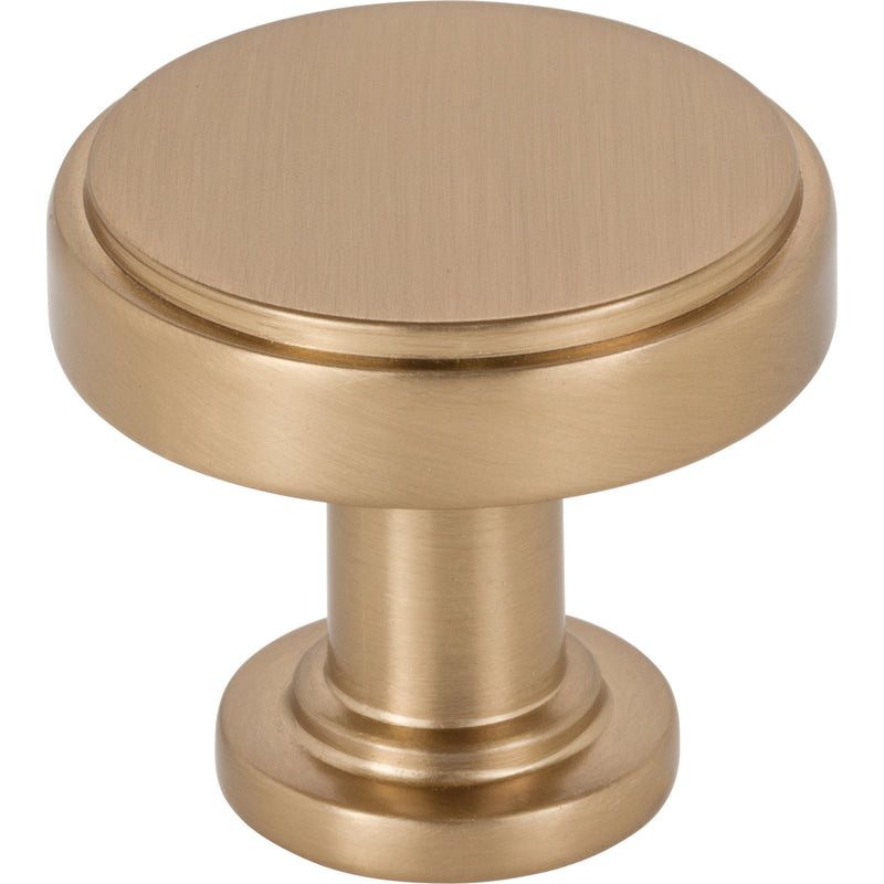 1-1/4" Diameter Satin Bronze Richard Cabinet Knob