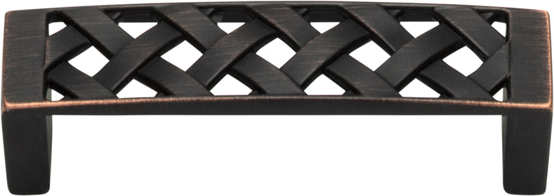 Lattice Pull 3 Inch (c-c) Venetian Bronze