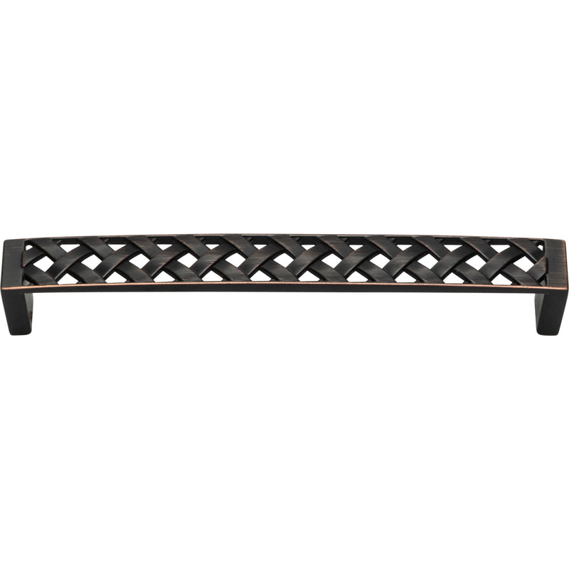 Lattice Pull 6 5/16 Inch (c-c) Venetian Bronze