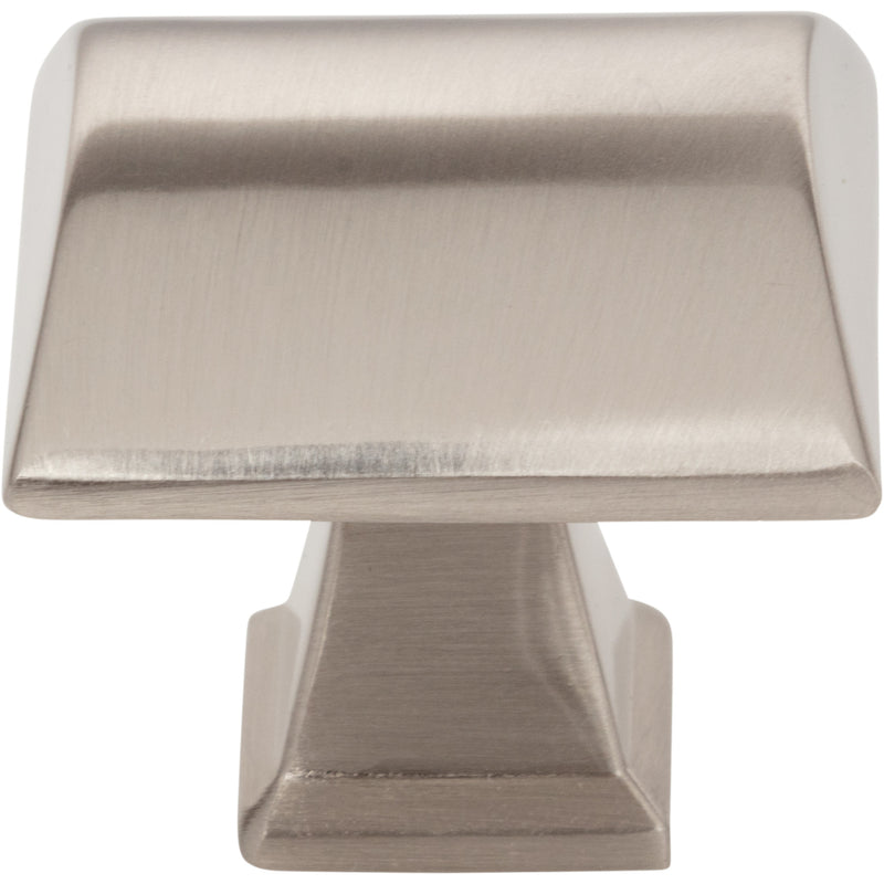 1-1/4" Overall Length  Satin Nickel Roman Cabinet Knob