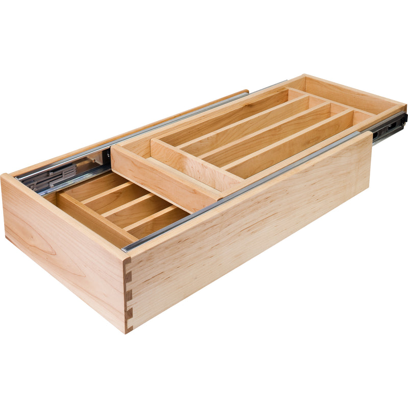 18" Double Cutlery Drawer