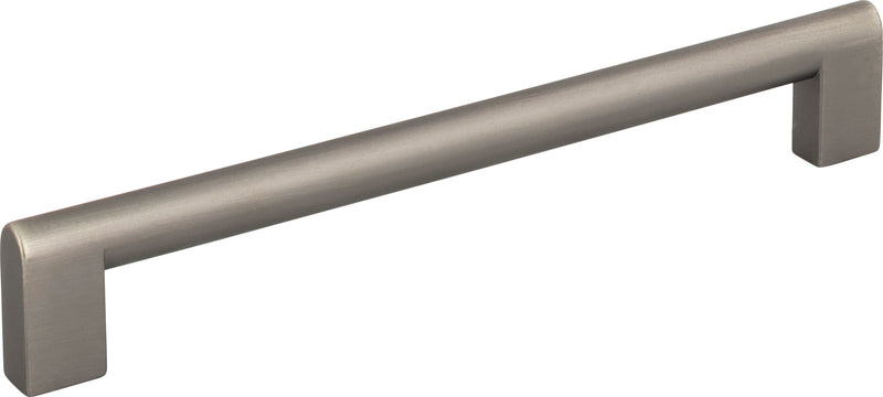 Round Rail Pull 7 9/16 Inch (c-c) Slate