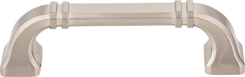 96 mm Center-to-Center Satin Nickel Ella Cabinet Pull