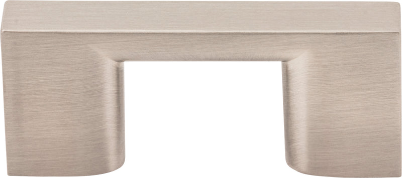 32 mm Center-to-Center Satin Nickel Square Sutton Cabinet Bar Pull