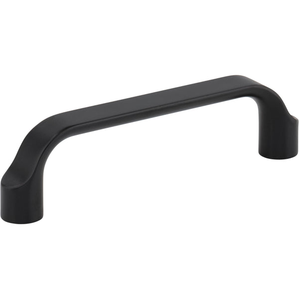 96 mm Center-to-Center Matte Black Brenton Cabinet Pull