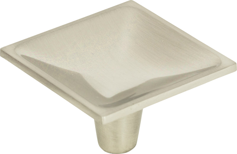 Dap Square Knob 2 Inch Brushed Nickel