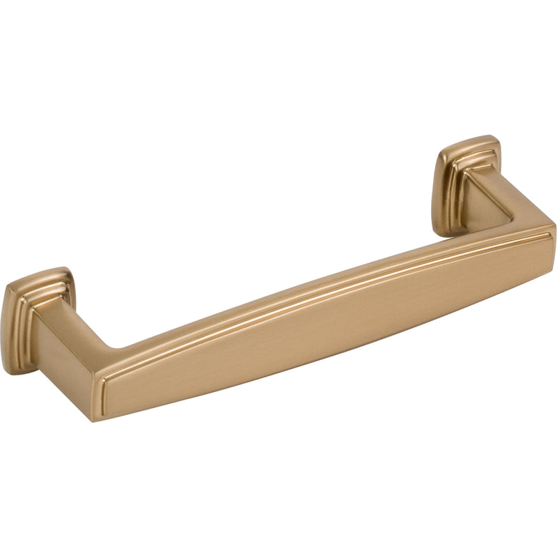 96 mm Center-to-Center Satin Bronze Richard Cabinet Pull