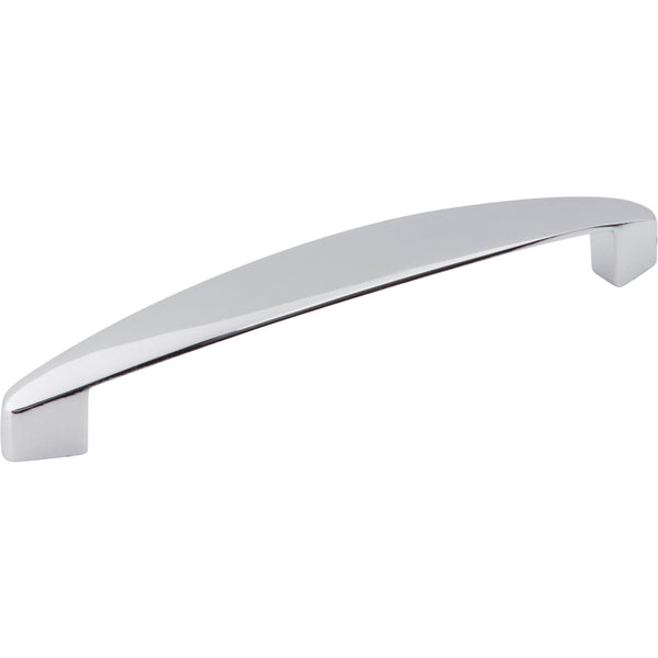 128 mm Center-to-Center Polished Chrome Asymmetrical Belfast Cabinet Pull